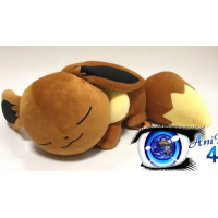 Officiële Pokemon center Knuffel Eevee slapend +/- 61cm (lang)